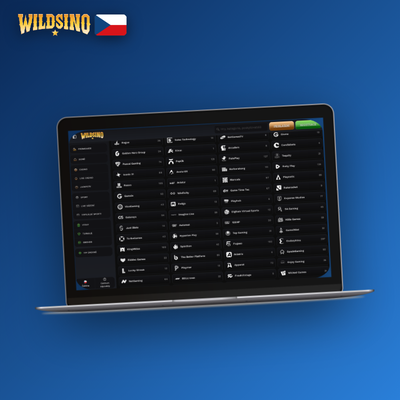 Wildsino desktop verze jako ikona stolního počítače pro domácí hraní